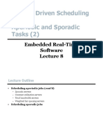 Priority Driven Scheduling of Aperiodic and Sporadic Tasks