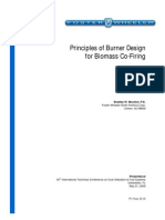 Principles of Burner Design for Biomass Co-Firing