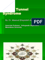 Carpal Tunnel Syndrome: By: Dr. Masoud Shayesteh Azar