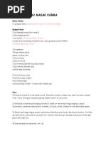 Download Daging Lembu Masak Kurma by Mikel Alonso SN37400034 doc pdf