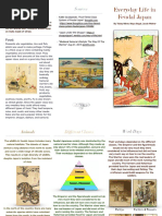 Medival Japan Brochure-Daily Life