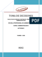 Toma de Decisiones Gerenciales Trabajo para Enviar