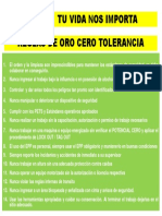 Reglas de Oro de SST