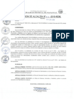 010. DESIGNAR a Partir Del 04 de Enero Del 2018 Al Ing. Civil. Jhonny Jesus Estela Umpire Como Gerente de Obras y Desarrollo Urbano de La MDM.