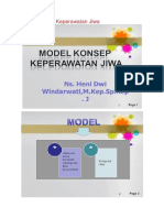 Model Konsep Keperawatan Jiwa