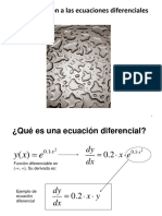 Semana 1. Introduccion A Las Ecuaciones Diferenciales