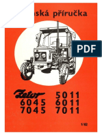 Zetor 5011, 6011, 6045, 7011, 7045 - Dílenská Příručka