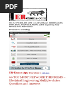 60 Top Most Network Theorems - Electrical Engineering Multiple Choice Questions and Answers