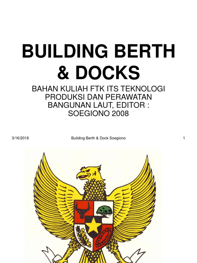 Building Berth and Dock Overview | PDF | Ships | Watercraft