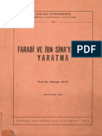 Hüseyin Atay - Farabi Ve İbn Sinaya Göre Yaratma