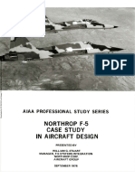 Northrop f5 Case Study in Aircraft Design