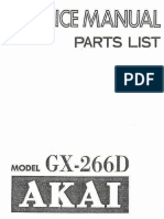 Akai Gx-266d Service