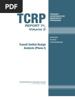 Download Tcrp Rpt 71v2Transit Switch Design Analysis by tecxiphanon_vn SN37402100 doc pdf