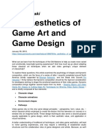 Chris Solarski, The Aesthetics of Game Art and Game Design, 2013