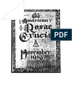 AMORC-The American Rosae Crucis 11 Noviembre 1916 Completo Traducido Al Español