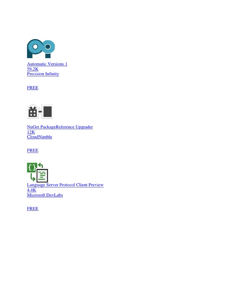 Automatic Versions 1 59.2K Precision Infinity | PDF | Xamarin ...