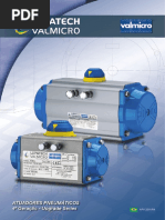 Catálogo de Atuadores Valmicro TBN | PDF | Pistão | Torque
