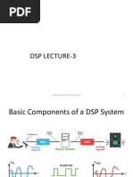 DSP Lecture-3: 1 Integral Convolution Prest