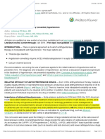 Choice of Drug Therapy in Primary (Essential) Hypertension - UpToDate