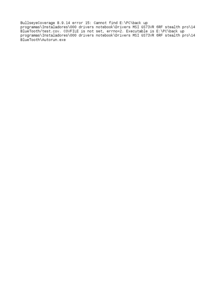 Bullseye Coverage Error PDF