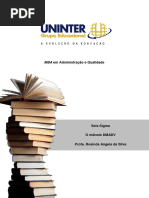 Tema - O Método DMADV