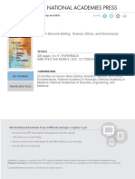 The National Academies Press: Human Genome Editing: Science, Ethics, and Governance