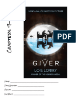 the giver  week 3 booklet