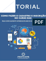 Tutorial Cadastro-Inscrição CursoEaD