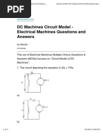 Questions On DC Machines