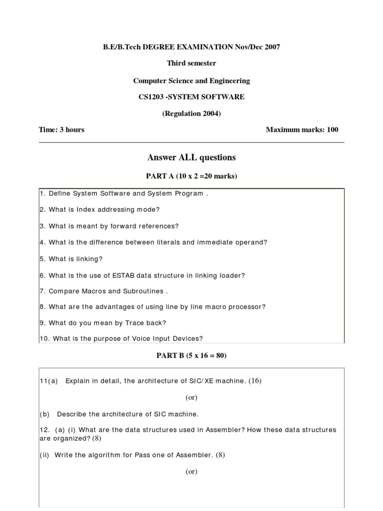 Answer ALL Questions | PDF | Assembly Language | Macro (Computer Science)