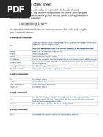 Symmaskdb Commands: # /usr/symcli/bin/symcfg Discover # /usr/symcli/bin/symcfg List