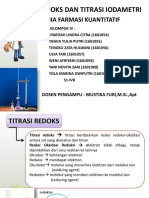 TITRASI REDOKS DAN INDIKATOR