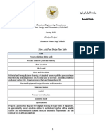 Nitric Acid Plant Design - Time Table