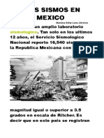 Sismos de Mexico