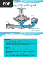 Diaphragm Pump:Design & Working: Prepared By:-Sidra Hafeez