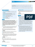 B2+ UNIT 1 Culture Teacher's Notes PDF