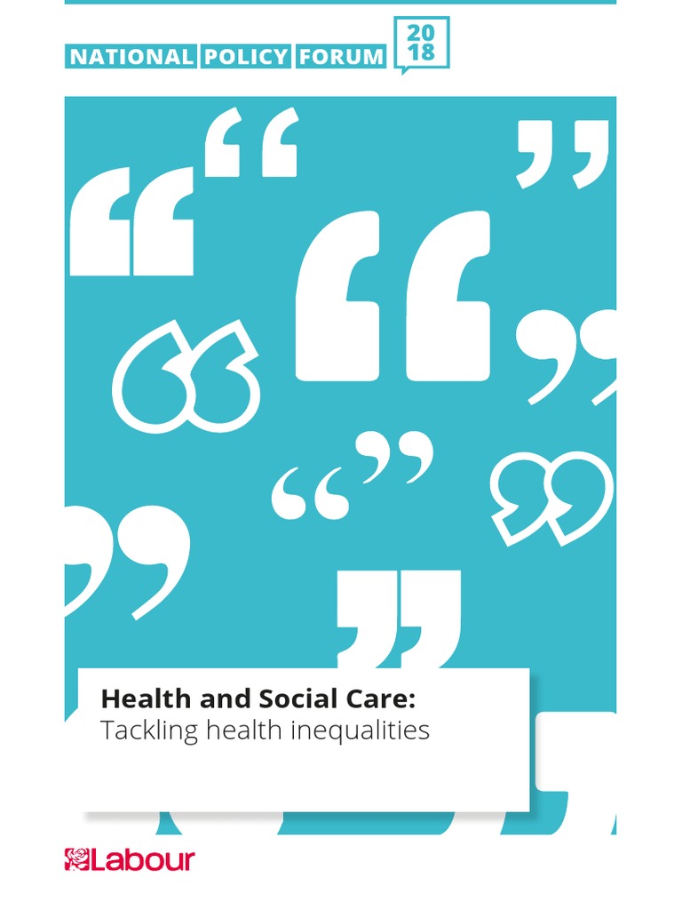 Tackling Health Inequalities | PDF | National Health Service | Health ...
