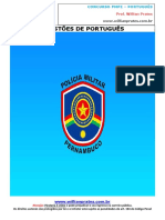 Pmpe 140 Questões Português PDF