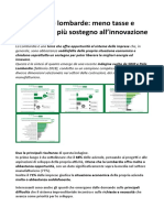 Lombardiaspeciale Imprese Economia, Poter Liberare Le Migliori Energie Ed Innovare