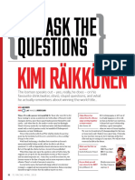 You Ask The Questions - Kimi Räikkönen 