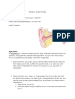 stations worksheet