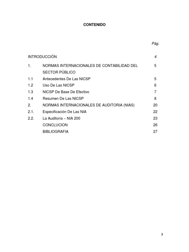 Normas Internacionales de Contabilidad Pública | PDF | normas ...