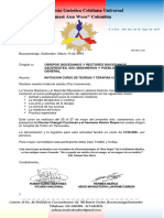 SN-061-3-18 Comunicado Invitacion Curso de Teurgia y Terapias Complementarias PDF