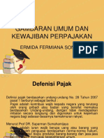 Gambaran Umum Dan Kewajiban Perpajakan