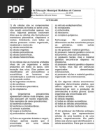 Atividade - Tipos de Célula