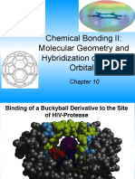 Chemical Bonding II: Molecular Geometry and Hybridization of Atomic Orbitals