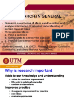Research in General: Creswell, J.W. (2003) - Research Design: Qualitative