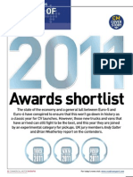 International Truck, Van and Pickup of the Year shortlists 2011 from Commercial Motor
