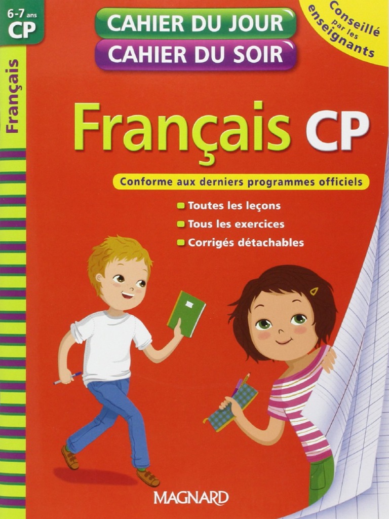 Cahier Du Jour Cahier Du Soir Cp Français CP - Cahier Du Jour, Cahier Du Soir (6-7 Ans) | PDF