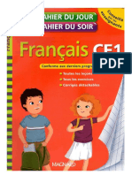 Français CE1 - Cahier Du Jour, Cahier Du Soir (7-8 Ans)